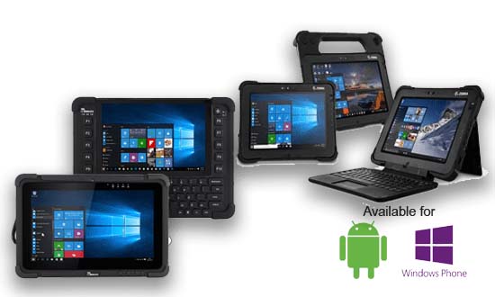 Rugged tablet
