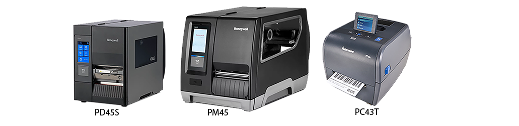 Printer label honeywell